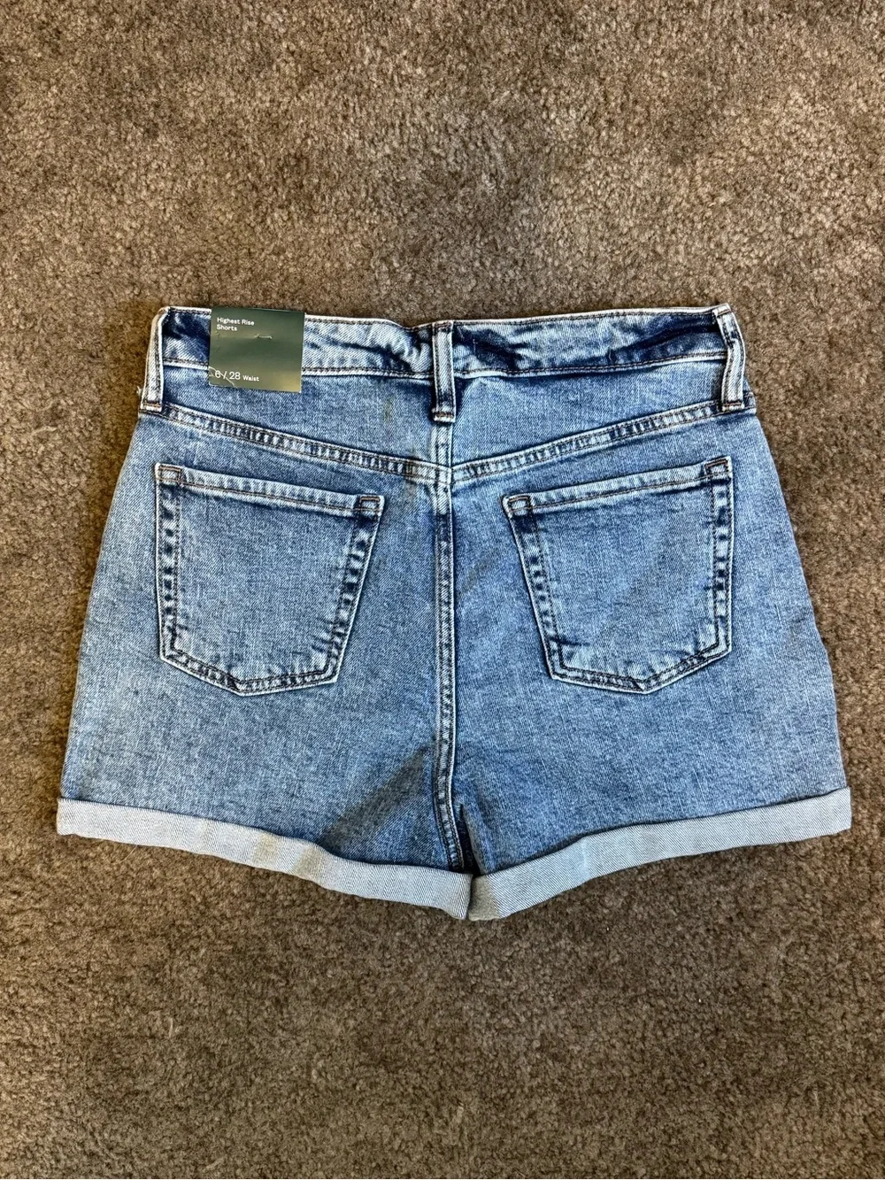 DIY Wild Fable Highest-Rise Denim Shorts Size 6